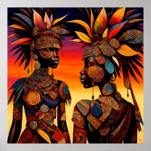 Poster da Mulher Africana