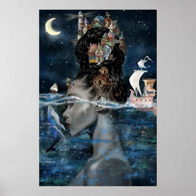 Poster da Mulher Insular (Frente)