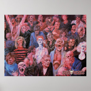 poster da multidão zumbi do Deadworld