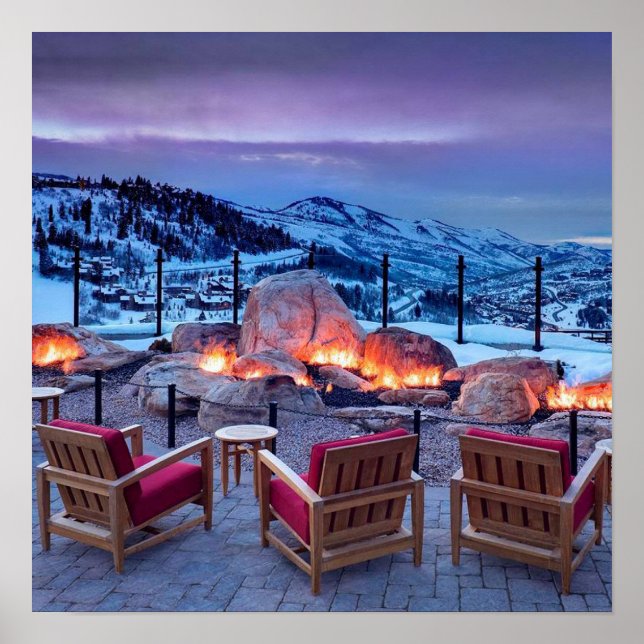 Poster da Muralha de Férias do Inverno (Frente)