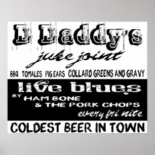 Poster da música dos azuis da propaganda do