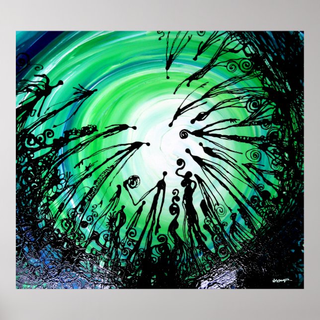 Poster da Natureza Antiga (Frente)