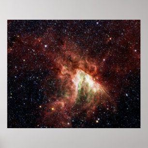 Poster da nebulosa da cisne