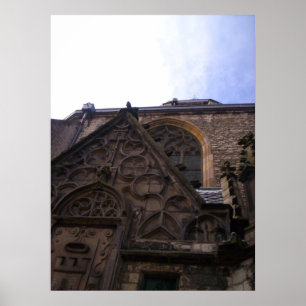 Poster da opinião D da catedral de Alkmaar