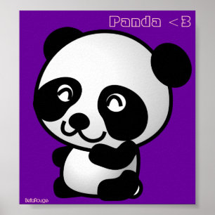 Poster da panda <3