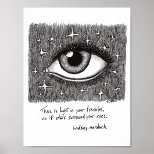 poster da parede 8x10