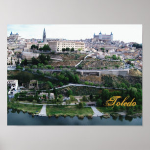 Poster da parede da espanha de Toledo
