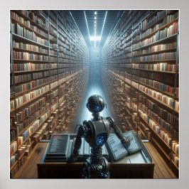 Poster da Parede Robô Personalizado