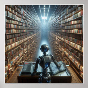 Poster da Parede Robô Personalizado