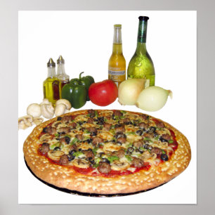 Poster da pizza
