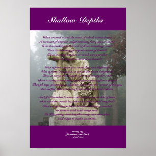 Poster da poesia das profundidades rasas