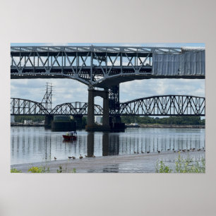 Pôster da Ponte Betsy Ross Filadélfia