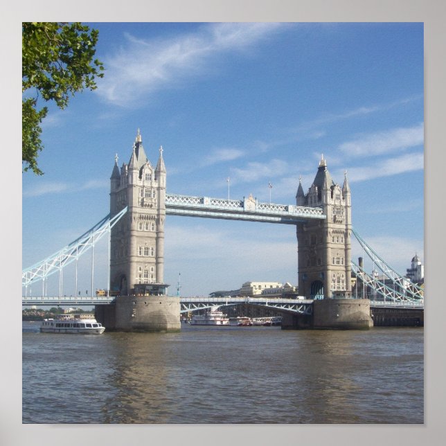 Poster da ponte de torre (Frente)