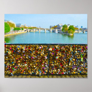 Poster da ponte do fechamento do amor