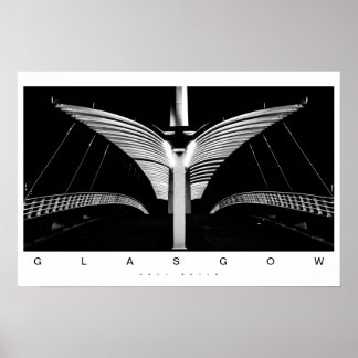 Poster da ponte Glasgow
