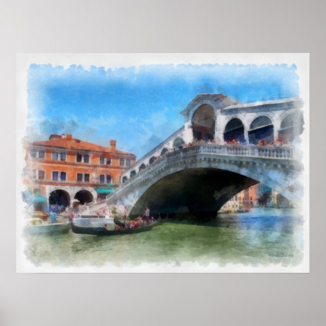 Poster da ponte Rialto (Frente)