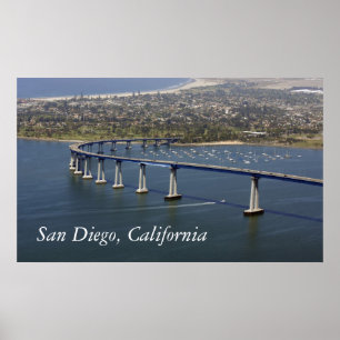 Poster da ponte San Diego Coronado