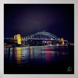 Poster da ponte Sydney Harbor