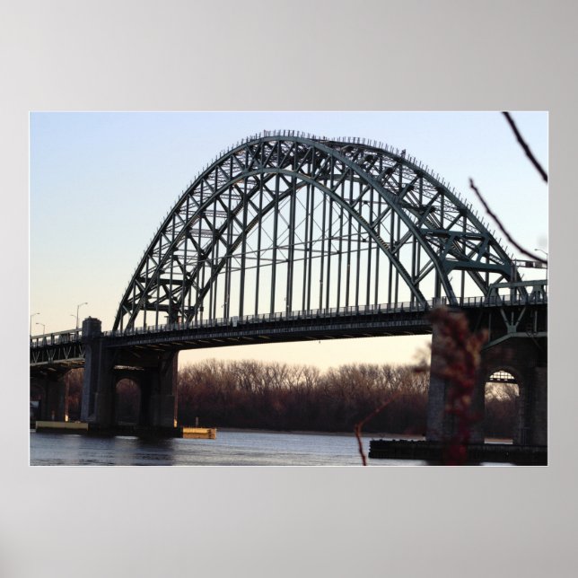 Poster da ponte Tacony-Palmyra (Frente)