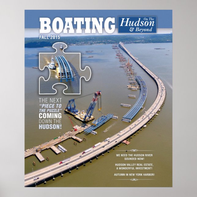 Poster da ponte Tappen Zee (Frente)