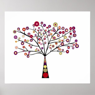 Pôster Da "poster de Jessica árvore"