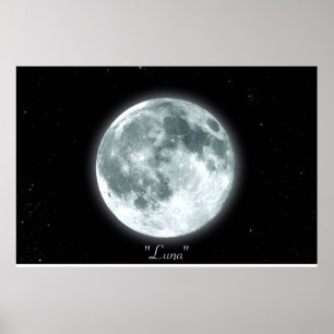 Pôster Da "poster LUA CHEIA ("Luna")"