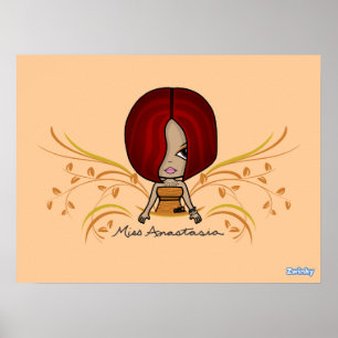 Pôster Da "poster senhorita Anastasia"