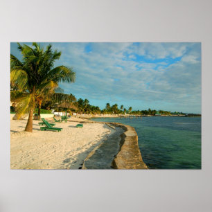 Poster da praia de Belize