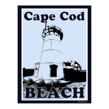 Poster da praia de Cape Cod