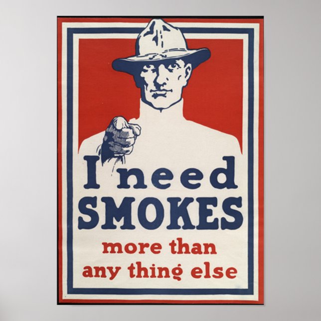 Poster da Primeira Guerra Mundial (Frente)