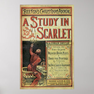 POSTER da Primeira História de Sherlock Holmes