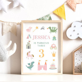 Poster da Princesa do Castelo do Dragão para Berçá