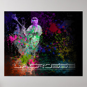 Poster da propagação do Splatter do Lacrosse