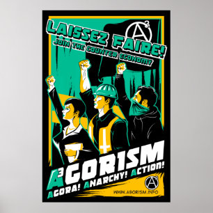 Poster da propaganda de Agorism