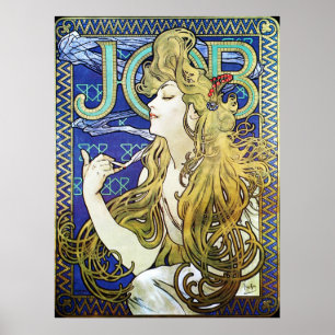 Poster da propaganda de Nouveau da arte de