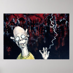 POSTER DA "QUEIMADURA DO BEBÊ QUEIMADURA "