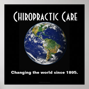 Poster da quiroterapia: Mudando o mundo desde 1895