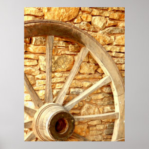 Poster da roda do carrinho