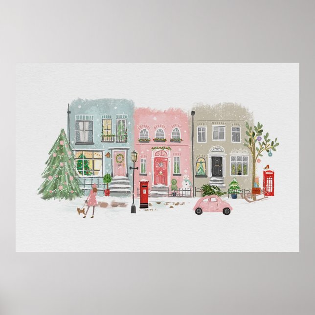 Poster da Rua de Natal (Frente)