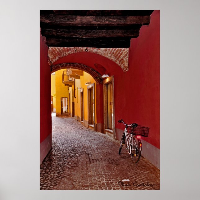 Poster da rua italiana (Frente)