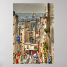 Poster da Rua Parisiense