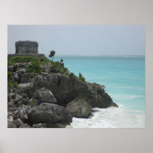 Poster da ruína de Tulum