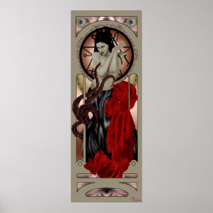 poster da sacerdotisa do cthulhu