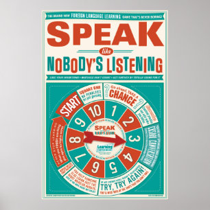 Poster da sala de aula da língua estrangeira (fal