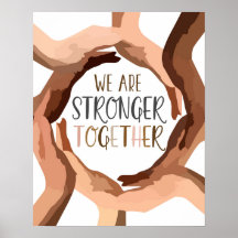 Poster da sala de aula de diversidade