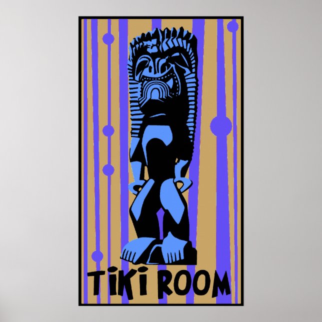 Poster da Sala Tiki (Frente)