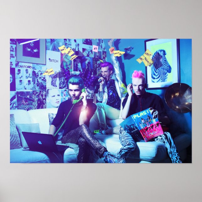 Poster da sede do Palácio Plástico (Frente)