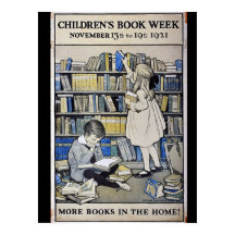 poster da Semana do Livro Infantil de 1921