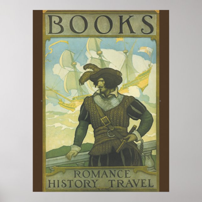 poster da Semana do Livro Infantil de 1927 (Frente)