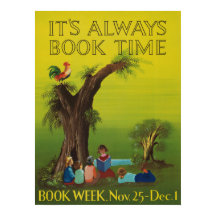 poster da Semana do Livro Infantil de 1956